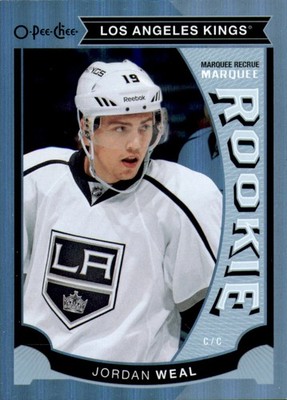 2015-16 O-Pee-Chee Update Rainbow Foil #U36 Jordan Weal RC Rookie Card