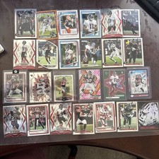25 Atlanta Falcons Football Card Lot - Parralels, Inserts, Rookies, Mix