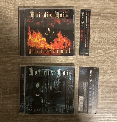 MOI DIX MOIS Dix Infernal & Shadows Temple CD Lot (Midi:Nette) MMCD-031 MMCD036