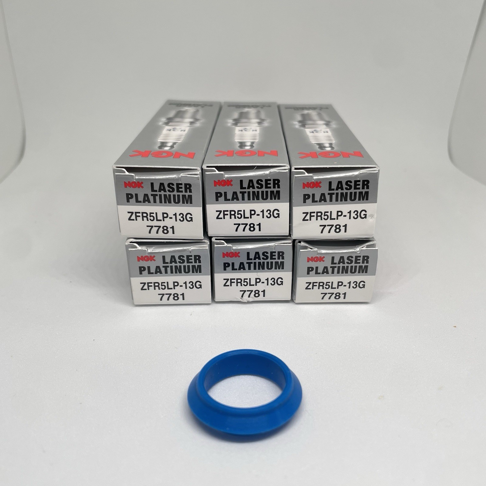 6 Pack Genuine NGK 7781 Laser Platinum Spark Plug ZFR5LP-13G  EGR O-Ring MOPAR