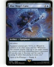 Blue Mage's Cane (Extended Art) 112 Commander: FINAL FANTASY MTG NM