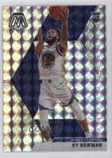 2019-20 Panini Mosaic Rookies Silver Mosaic Prizm Ky Bowman #206 1k2s