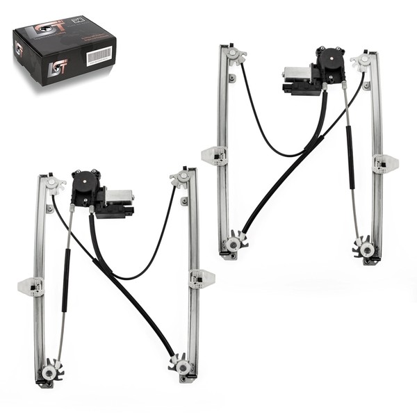 2X Fensterheber Mit Motor Vorne Links Rechts FüR Renault Megane 2 II 4/5 TüRer-image