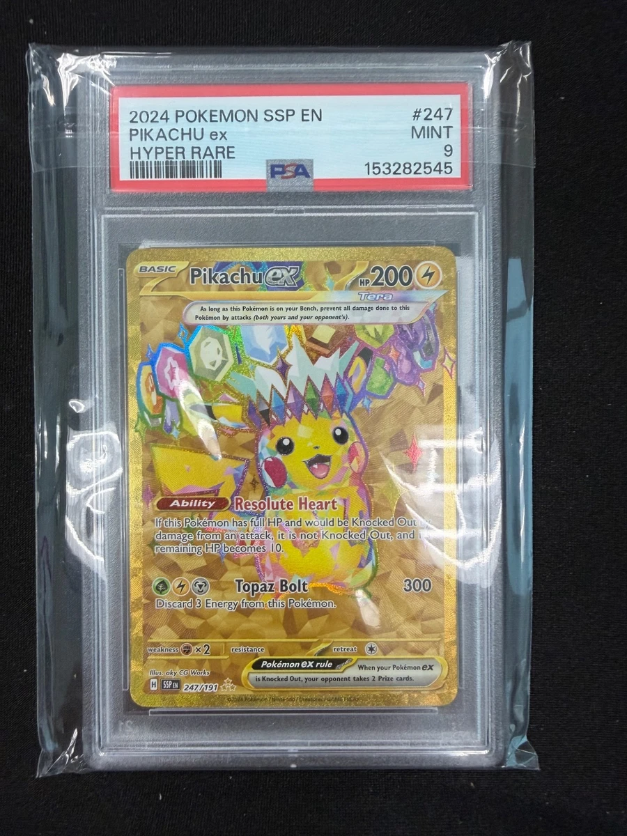 Pikachu Pokémon TCG Professional Sports Authenticator (PSA) Grade