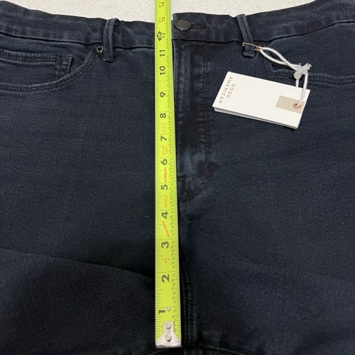 NWT Good American Good Waist Palazzo High Rise Wide Leg Jeans in Blue534 Size 15 - Picture 10 of 12