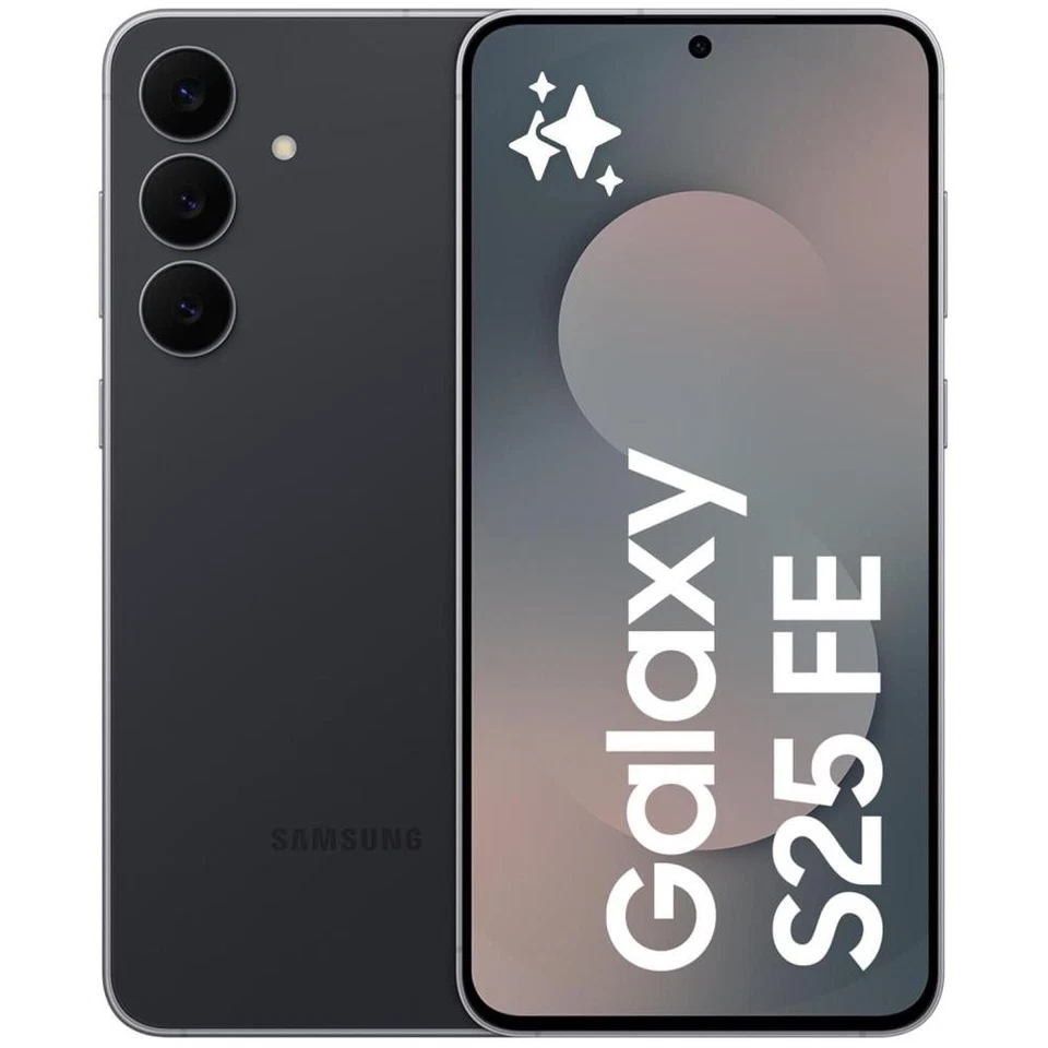 Samsung Galaxy S25 FE 5G 256GB Memoria 8GB Ram Display 6.7" Amoled 120H JetBlack