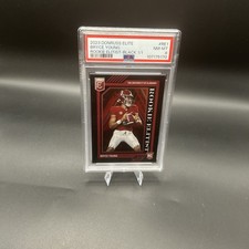 2023 Bryce Young Rookie Elite Elitist Black 1/1 PSA 8