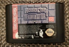 RoboCop vs. The Terminator (Sega Genesis, 1993) Cartridge Only Tested