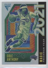 2020-21 Panini Flux Freshman Year Silver Prizm Cole Anthony #12 1g3