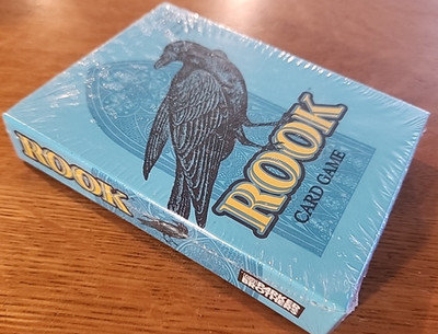New Sealed Rook Card Game Classic Parker Brothers Hasbro 2001 Blue Box