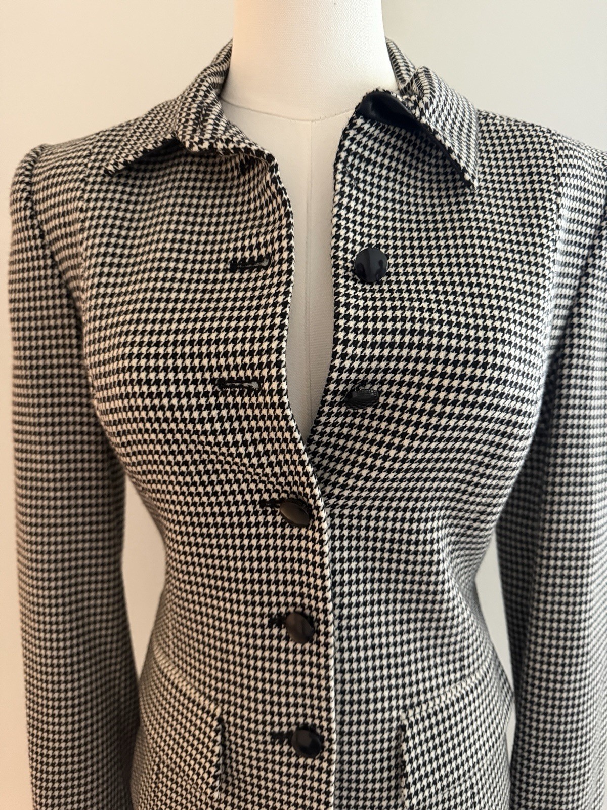 Archival Les Copains Italian Luxury Skirt Suit Set | Size IT 40 | Made in Italy image 2