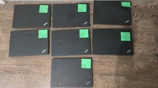 LOT OF 7  Lenovo ThinkPad T470 14"  i5-7300U  8GB RAM  256GB SSD  W10 PRO