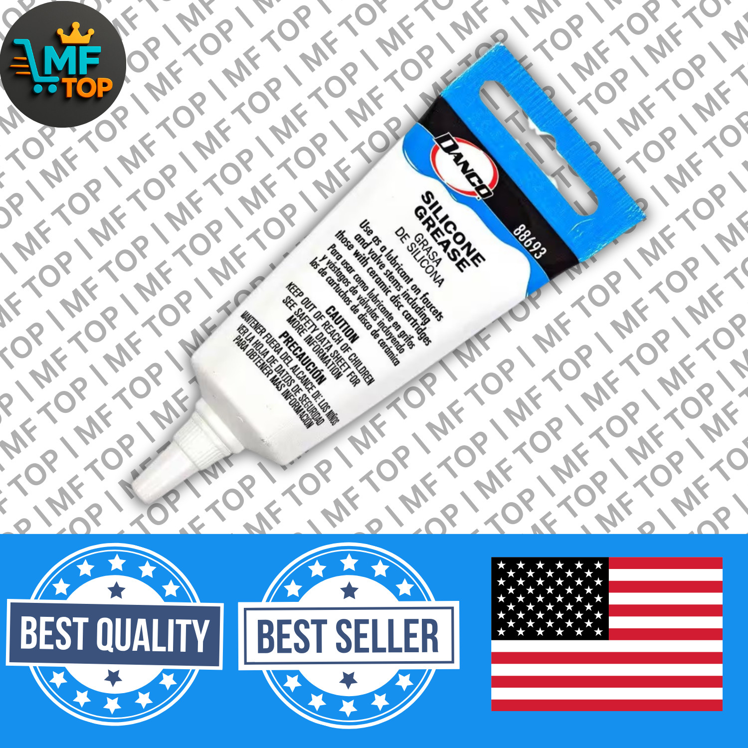 Waterproof Food Grade Silicone Lubricant Grease for O Rings Ring Faucet Plumbers
