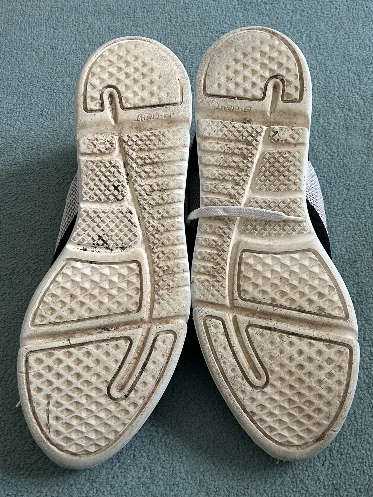 Arne Active Runner Trainers White/Black Men’s Uk Size 10 image 8