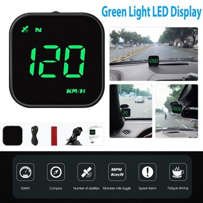 Universal Auto GPS HUD Digital Tachometer KMH Head Up Display Überdrehzahlalarm