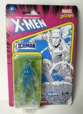 Marvel Legends Retro 375 ICEMAN X-Men Kenner 3.75 Action Figure