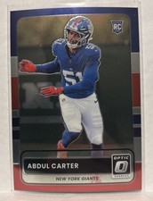 ABDUL CARTER RC 2025 Donruss Optic Football 2015 RETRO Rookie #9 Giants