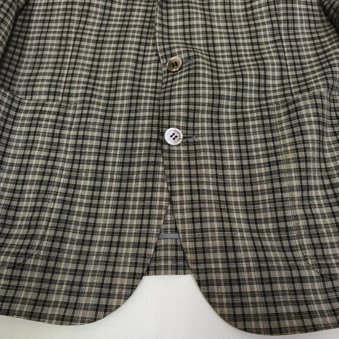 Pierre Balmain Check Pattern Tailored Jacket M Sp… - image 6