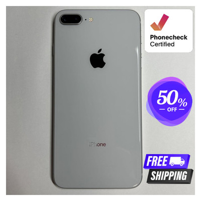 Apple iPhone 8 Plus 64GB Unlocked Verizon Red/Silver/Gray Good 5.5'' Display