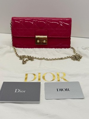 Miss Dior Promenade Geldbörse Tasche in Leder Monogramma Authentic Neu mit Etikett