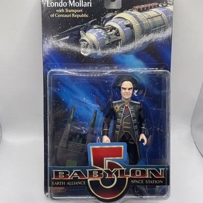 1997 Babylon 5 Figure 6'' Ambassador Londo Mollari with Transport 20016 New