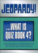 Jeopardy!...What Is Quiz Book 4? - Paperback, by Sony - Very Good