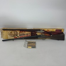 Vintage Edison Giocattoli Cal 12 Montecarlo Double Barrel Toy Cap Gun w/ Box 380