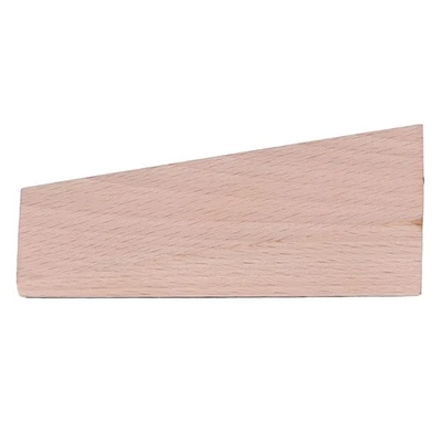 Lot De 4 Butées De Porte Triangulaires Antidérapantes En Bois Sans Clous Couleur - Photo 1/4