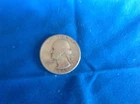1947-S Washington Quarter (fl yellow/black)