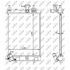 Radiateur Daihatsu CUORE