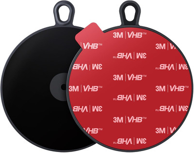 Pop-Tech Adhesive Dashboard Mounting Disk: 95Mm Dash Pad Mount Disc for Suction 