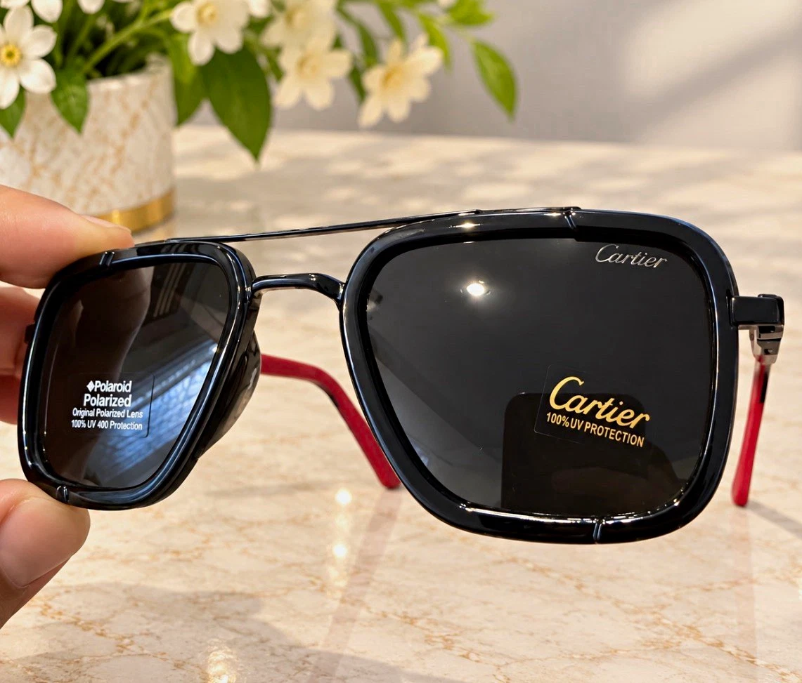 Cartier Black Sunglasses for Men for sale | eBay