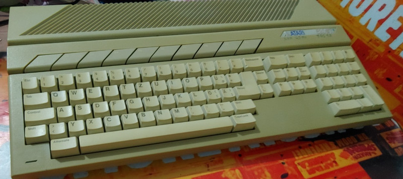 Atari 520 ST Plus + Power Adaptor (Classic Computer Working) 16-bit 2.5 MB Ram