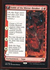 Fable of the Mirror-Breaker Rare Ex/NM Kamigawa Neon Dynasty Magic the Gathering