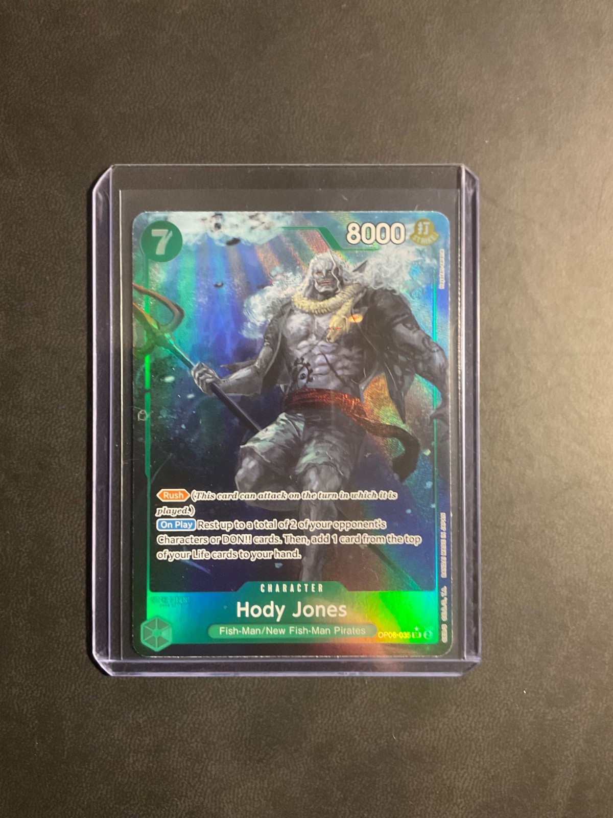 Hody Jones OP06-035 SR Alt Art One Piece Card Wings of the Captain English