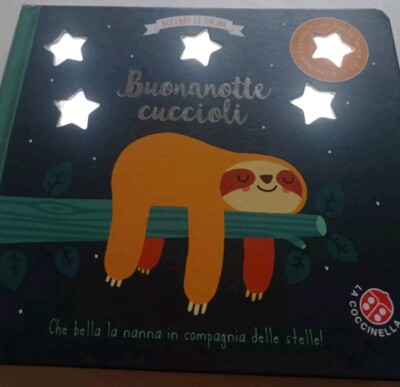 Gute Nacht Welpen - Lichter an Farbausgabe