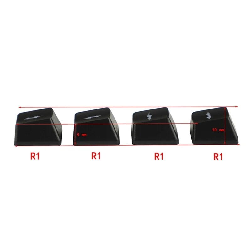 Transparent Mechanical Keyboard Keycaps Unique Gift for Gamers Transparent Mechanical Keyboard Keycaps Unique Gift for Gamers