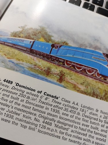 STEAM ENGINES · SALMON · 1972 and 1965 locospotters annual Ian Allen. - Picture 13 of 21