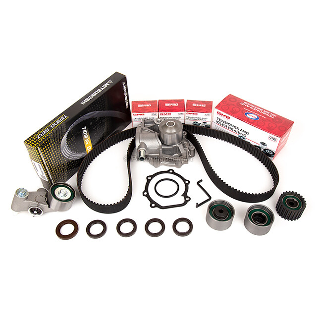 Engine Timing Belt Water Pump Kit - Compatible with 2.5L 2006-2012 Subaru Forester, Impreza, Legacy, Outback EJ253 Engine - Replace TKF-006, TCK304, TCKWP304A