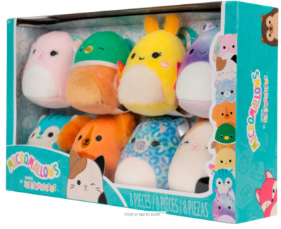 Jazwares - Squishmallows Original Micromallows 8-Pack 2.5'' Plush Set