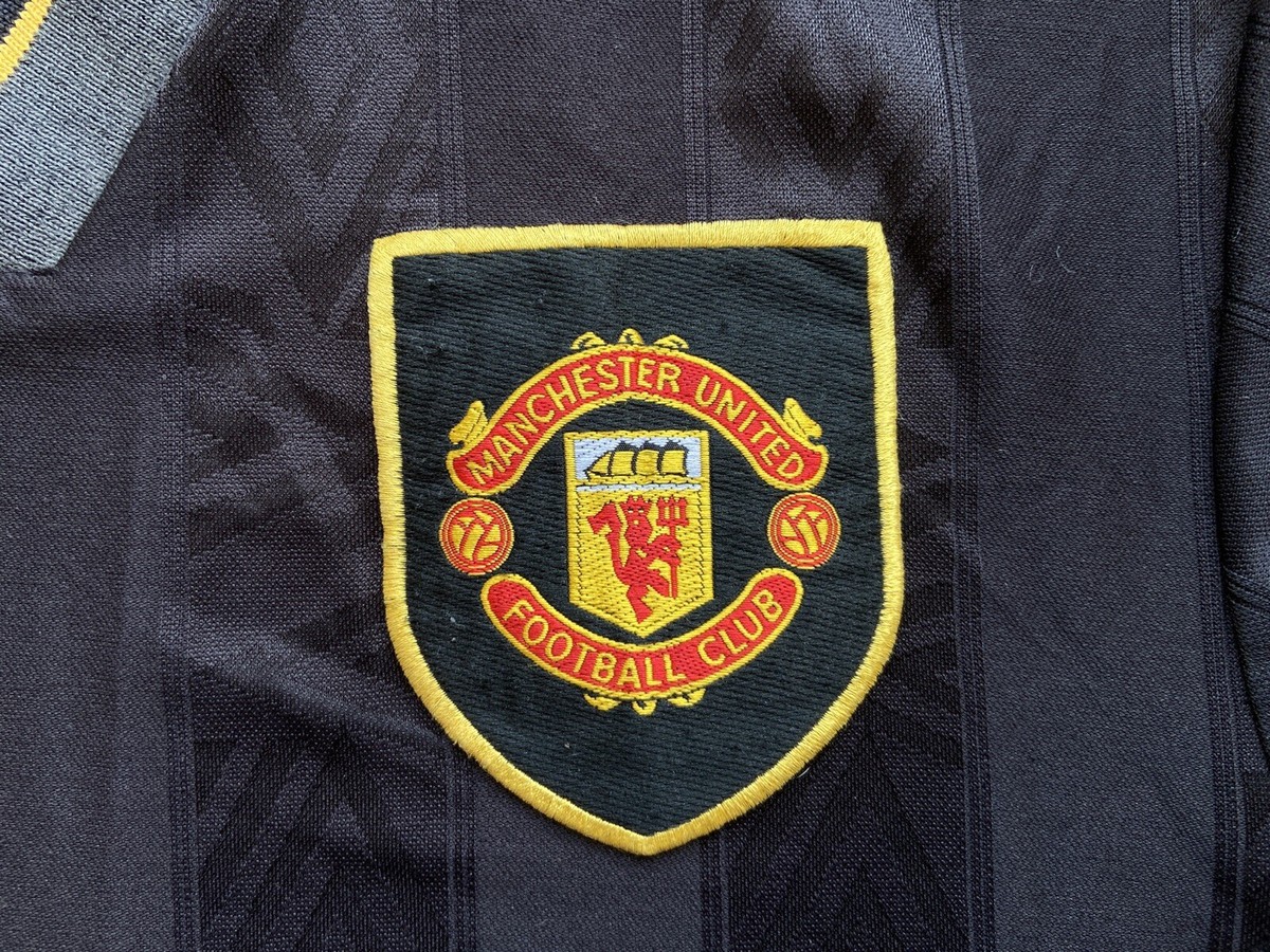 MANCHESTER UNITED 1993 1994 1995 AWAY SHIRT JERSEY UMBRO sz M MEN