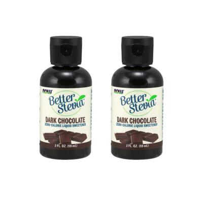 NOW BetterStevia Organic Zero Calorie Sweetener Pack of 2 2 Fl Oz