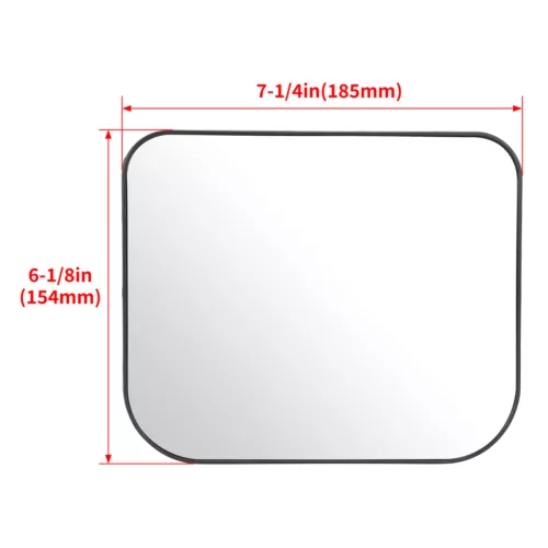 Left or Right Lower View Mirror Glass For Chevy Kodiak GMC Topkick C6500 C7500