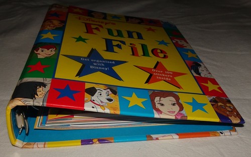 Vintage Walt Disney Fun File 1995 Get Organized Diary Binder - Picture 11 of 12