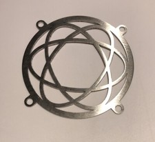 Laser Cut Decor Aluminum Made Fan Guard for 80mm Fan