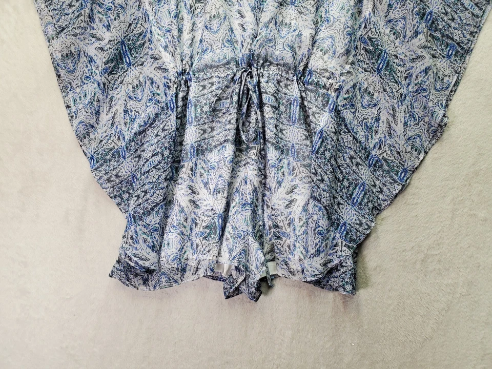 BCBGeneration богемное комбинезон женщин маленький синий с подкладкой V шеи зажим талии шнурок - Изображение 3 из 4