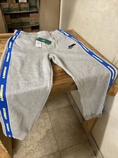 LACOSTE MEN'S PANTS JOGGER RELAXED FIT LIMITED EDITION GRAY SIZE US 4- M