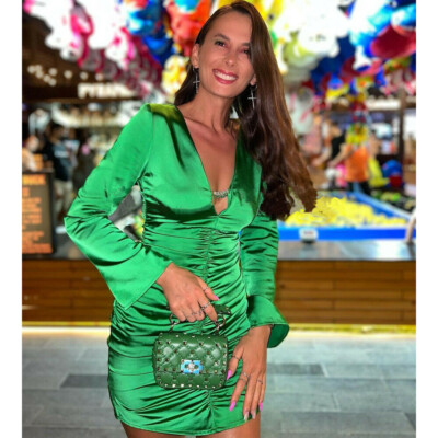 NWT Zara Green Jewel Trim Draped Dress Blogger Favorite 8741/040 | eBay NWT Zara Green Jewel Trim Draped Dress Blogger Favorite 8741/040 | eBay