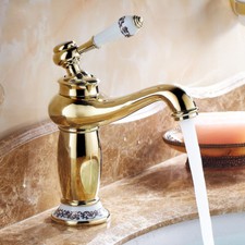 Multi Color Bathroom Basin Faucet Antique Brass Sink Mixer Single Handle Taps