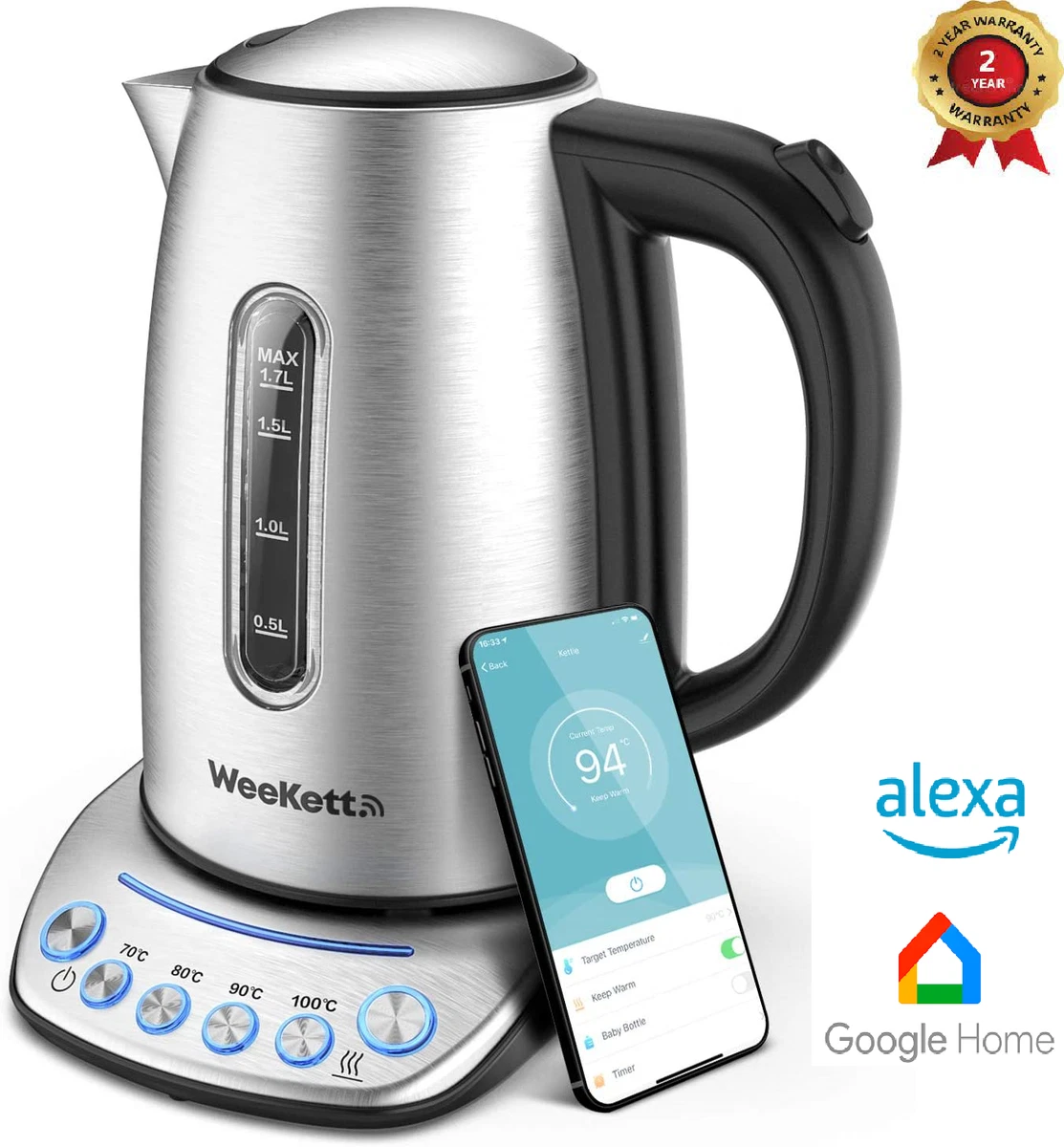 Smart Kettle WiFi Kettle Electric Kettle, Kettle